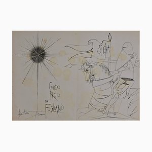 Sienne, Guido Riccio Drypoints di Pierre-Yves Tremois