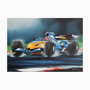 Formule 1 (2) Lithograph by Victor Spahn