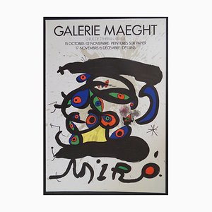 Affiches Lithographiques Drawings par Joan Miró, 1971