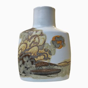 Dänische Keramikvase von Ellen Malmer für Royal Copenhagen, 1970er