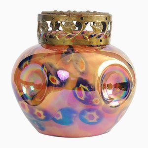 Glass Millefiori Vase from Wilhelm Kralik Sohn, 1920s