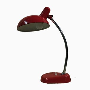 Adjustable Steel and Enamel Table Lamp from Seminara Torino, 1950s