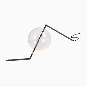 Alpina Tischlampe aus geschwärztem Messing von Silviomondinostudio