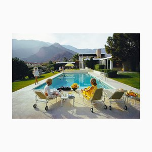 Poolside Gossip Print by Slim Aarons for Galerie Prints