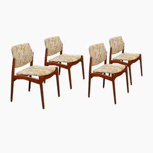 Dining Chairs by Erik Buch for Ørum Møbelfabrik, 1960s, Set of 4