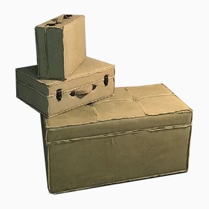 Suitcases and Trunk Set from OfficinadiRicerca, 1980s