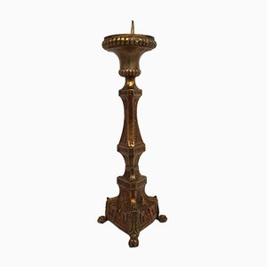 Antiker Napoleon III Kerzenhalter
