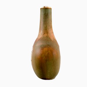 Glazed Stoneware Vase by Gunnar Nylund for Rörstrand, 1960s
