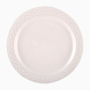 Plato modelo Cordial Palet blanco de Jens Quistgaard para Bing & Grondahl, años 60. Juego de 14
