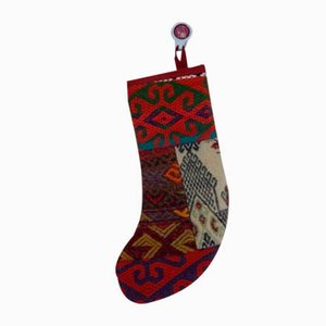 Contemporary Weihnachtsstrumpf von Vintage Kilim