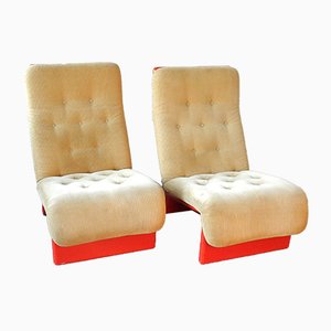 Sillones daneses Mid-Century de Cado. Juego de 2