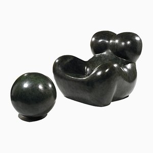 Bronze Donna Lounge Chair by Gaetano Pesce for Superego Editions