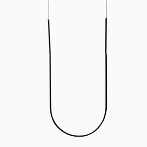 Black Lineaments S1 Necklace by Marina Stanimirovic