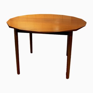 Rosewood and Walnut Dining Table, 1960s