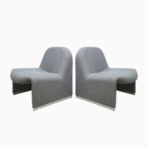 Vintage Lounge Chair by Giancarlo Piretti for Castelli, 1970s