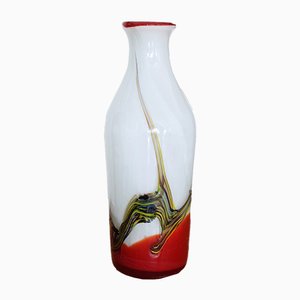 Vase Mid-Century en Verre de Murano, Italie, années 70