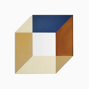 Large Transience Cubic Mirror by Lex Pott & David Derksen for Transnatural Label