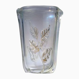 Art Deco Italian Murano Glass Vase from Seguso, 1940s