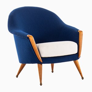 Model Orion Lounge Chair by Folke Jansson for SM Wincrantz , 1950s