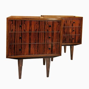 Rosewood Cabinets, 1960s, Set of 2