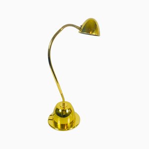 Lámpara de mesa vintage de latón de Schröder Leuchten