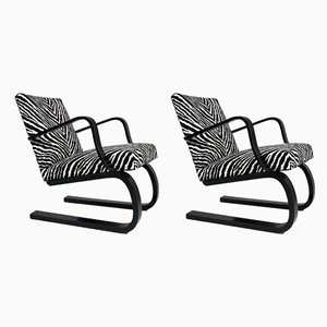 Lounge Chairs by Maija Heikinheimo for Asko, 1930s, Set of 2