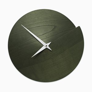 Horloge Murale Vulcano par Andrea Gregoris pour Lignis