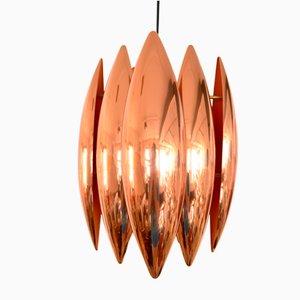 Lampe à Suspension Kastor en Cuivre par John Hammerborg pour Fog & Mørup, 1960s