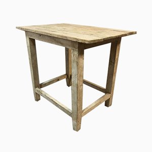 Tavolino in legno di abete, anni '20