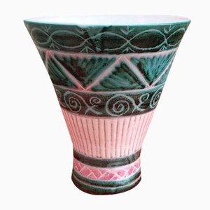Ceramic Vase by Alexandrov Michel for Vallauris, 1950s