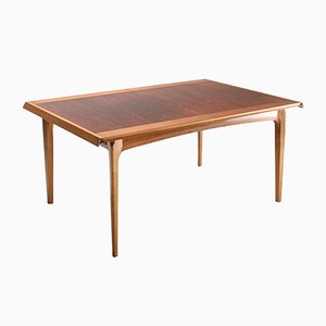 Extendable Rosewood Model Madison Dining Table by Fred Sandra for De Coene, 1960s