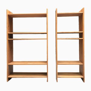 Vintage Wall Units by Pierre Chapo for Maison Regain, Set of 2