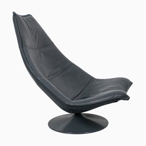 Mid-Century F585 Lounge Chair by Geoffrey Harcourt for Artifort