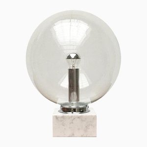 Mid-Century Glass and Marble 3480 Table Lamp from Erco, 1960s