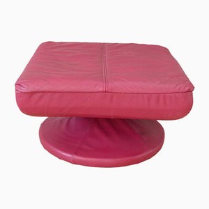 Tabouret Carré Rose, années 70