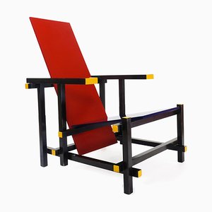 Fauteuil par Gerrit Rietveld pour Cassina, 1970s