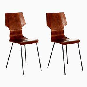 Set of Dining Chairs by Aldo Bartolomeo for Stildomus, 1956