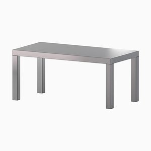 Table ou Bureau Hitan en Aluminium par Chapel Petrassi