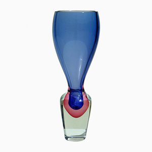 Murano Glass Vase by Da Ros Antonio for Cenedese, 1960s