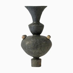 Glaze Áptera N.1 Stoneware Vase by Raquel Vidal and Pedro Paz