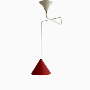 Dutch Adjustable Ceiling Lamp, 1950s