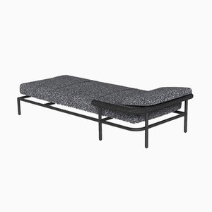 Upholstered X-Rays Daybed by Alain Gilles