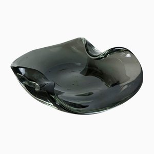 Mid-Century Murano Glass Shell Bowl by Antonio da Ros for Cenedese Vetri