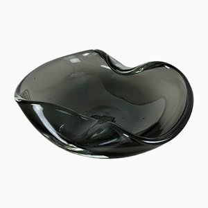 Mid-Century Murano Glass Shell Bowl by Antonio da Ros for Cenedese Vetri