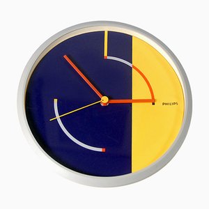 Reloj de pared de Philips, años 80