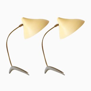 Lampes de Bureau de Cosack, 1950s, Set de 2