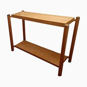 Vintage Wooden Console Table, 1970s