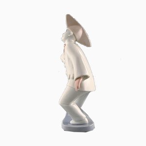 Porcelain Pierrot Figurine from Bing & Grondahl, 1990s