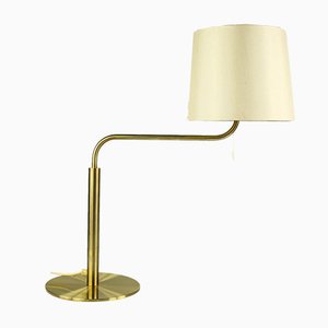 Brass Table Lamp by Uno & Östen Kristiansson for Luxus, 1970s