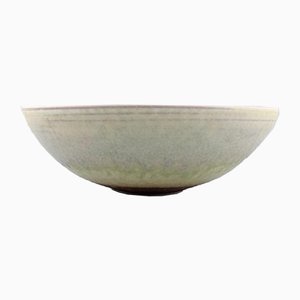 Glazed Stoneware Bowl by Liisa Hallamaa Larsen for Arabia, 1960s